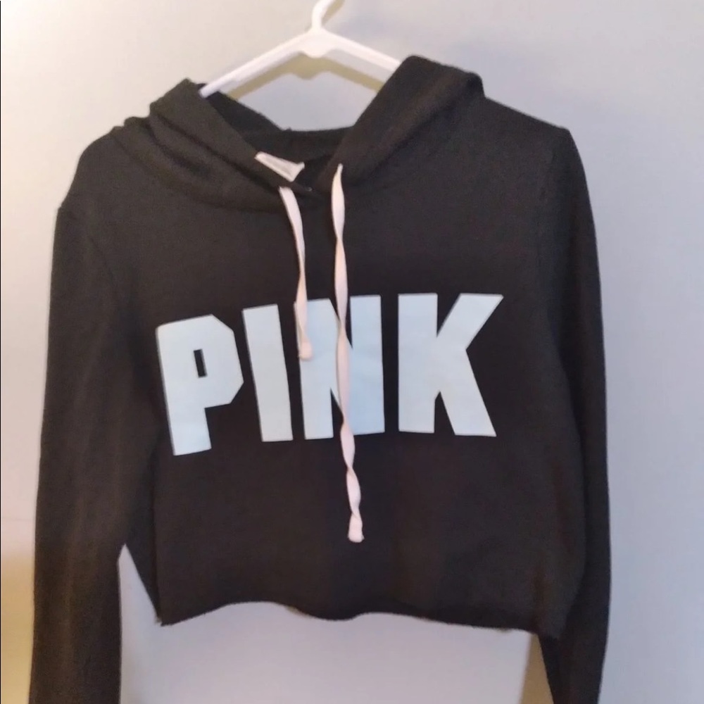 Victoria Secret PINK crop hoodie